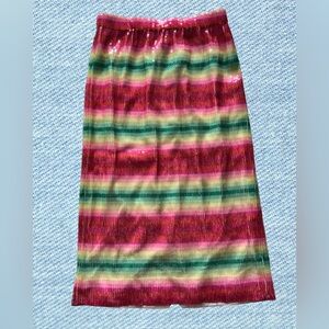 NWT J. Crew Sequined Skirt